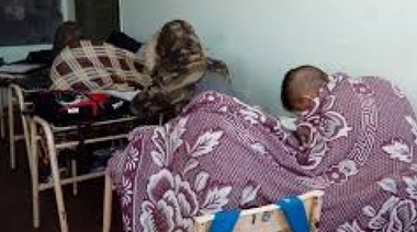 A la escuela con frazadas: 400 escuelas con problemas de gas