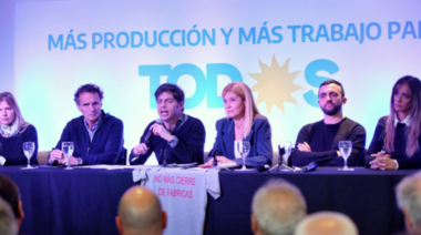 Para Kicillof, el Gobierno produjo un "industricidio"