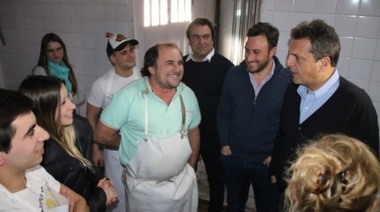 Ralinqueo recibió a Massa sobre el cierre de la campaña