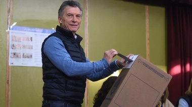 Votó Macri: “En el mundo esperan que sigamos por el mismo camino”