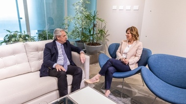 Los detalles del encuentro entre Alberto Fernández y Florencia Saintout