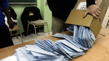 Los primeros datos se darán con el 10% del escrutinio