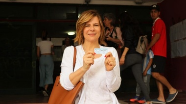 Votó Saintout: “Es un día muy conmovedor”