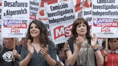 La izquierda movilizó al Senado para pedir el desafuero de Alperovich