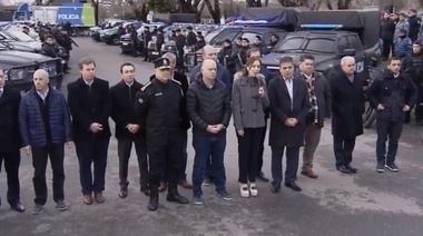 Vidal lanza más policías al Conurbano