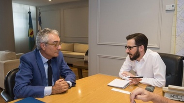 El ministro Simone recibió al CEO de Edenor