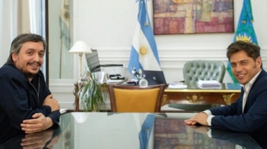 Cumbre por la deuda bonaerense entre Kicillof y Máximo