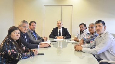 Judiciales se reunieron con el Ministro de Justicia