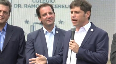 Kicillof inauguró la primera escuela de la UBA