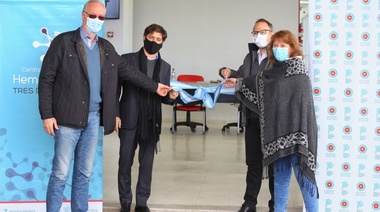 Kicillof participó de la inauguración del Centro Regional de Hemoterapia