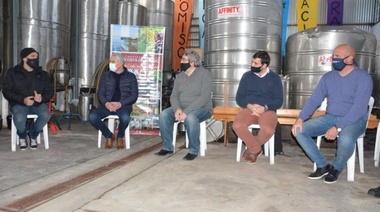 Quieren potenciar la actividad vitivinícola en Berisso
