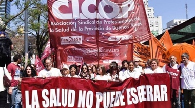 Cicop anunció un plan de lucha para que Provincia reabra las paritarias