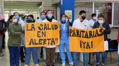 Médicos y profesionales de la salud reclaman apertura de paritarias