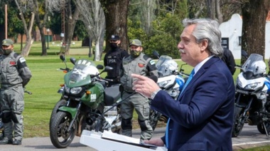 Alberto Fernández: "Vamos a ser implacables contra el delito"