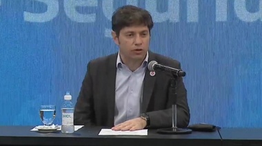 Kicillof aumenta el salario de la Bonaerense "a niveles históricos"