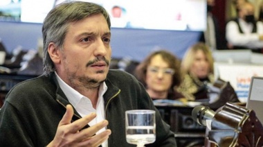 Máximo Kirchner respaldó la equiparación de la coparticipación