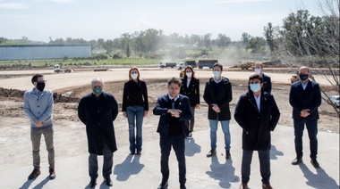Kicillof participó del anuncio nacional de reactivación de obras públicas