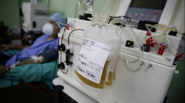 Más de 3 mil bonaerenses con COVID-19 recibieron plasma de recuperados
