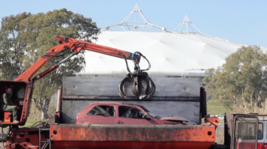 La Municipalidad avanza en la compactación de 1600 vehículos