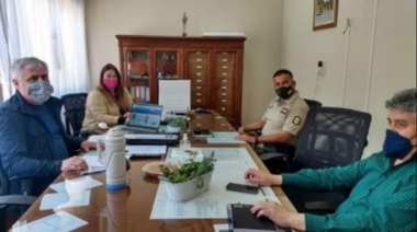 Santillán se reunió con el nuevo superintendente de Seguridad Rural