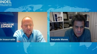 Insaurralde y Manes dialogaron sobre los desafíos de la pospandemia