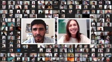 Intendentes de Azul y Olavarría mantuvieron una reunión virtual con Vidal