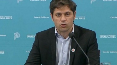 Kicillof: “Vacunarse es un acto de amor”