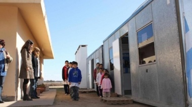 Provincia avanza en el alquiler de 240 aulas modulares