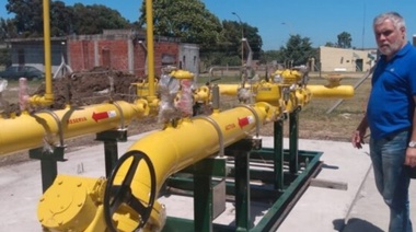 Avanza la obra en la planta reguladora de gas