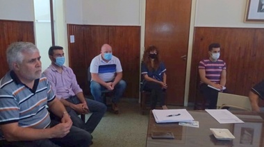 Santillán se juntó con responsables de COSAPRO