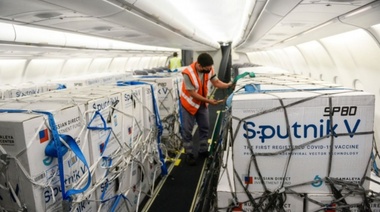 Partió un nuevo vuelo a Rusia en busca de más Sputnik V