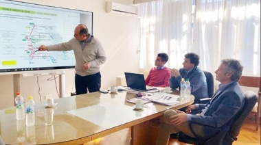 Bardón remarcó el trabajo que hace la Provincia para evitar inundaciones