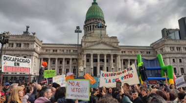 Vigilia en el Congreso: la Justicia anuló el veto a la Ley de Discapacidad y aumenta la presión en Diputados