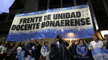 Los gremios bonaerenses se suman al paro nacional docente de 24 horas