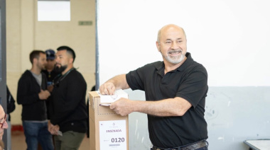 Votó Mario Secco: “Hemos hecho todos los deberes”