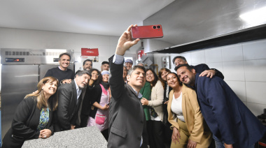 Kicillof pisó tierra de Katopodis y se mostró con Taiana en la previa de la campaña para octubre