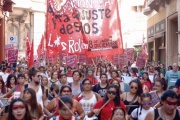 8M: Las Rojas movilizan en contra del “Patriarcado”