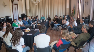 Stadnik recibió a los representantes de los Centros de Estudiantes