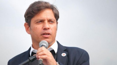 Kicillof se para del lado de los gremios y confronta a Milei