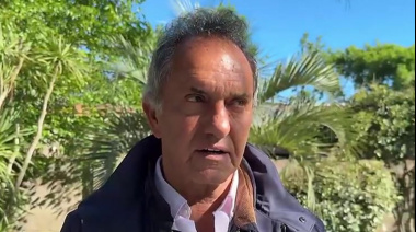 Votó Daniel Scioli y llenó de elogios la implementación de la Boleta Única de Papel