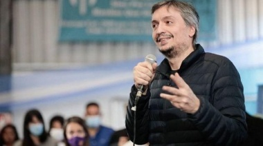 Máximo Kirchner se anota como candidato en la Tercera