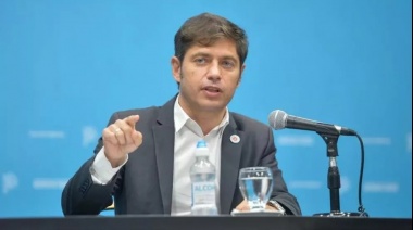 En la previa al inicio de clases, Kicillof se planta contra la motosierra educativa