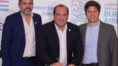 Oferta educativa: Recoulat firma con Kicillof y la UNNOBA para potenciar al sector emprendedor