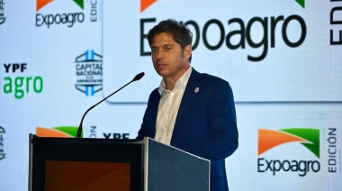Kicillof se diferenció de Milei y defendió el Estado presente en la Expoagro