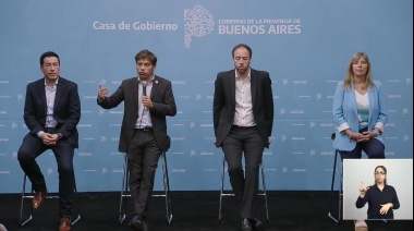 Kicillof: "Municipios a la Obra refuerza el empleo y la distribución de la riqueza"