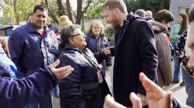 Campaña 24 horas: Otermín camina para quedarse con la intendencia de Lomas
