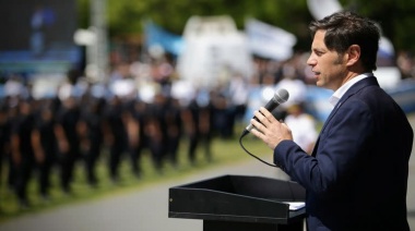Kicillof: “Vamos a seguir trabajando para tener una Policía Bonaerense que avance con seguridad y paz”
