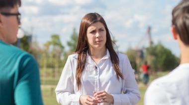 Sofia Gambier se convierte en la primera intendenta de Pellegrini
