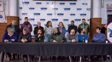 Kicillof recibió apoyo de los principales gremios estatales