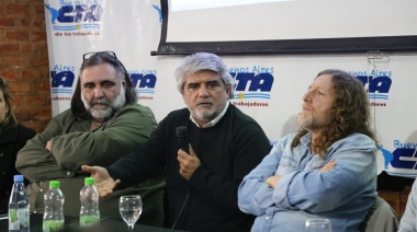 Kicillof se pone al frente de los avances hacia la unidad de las Centrales Obreras